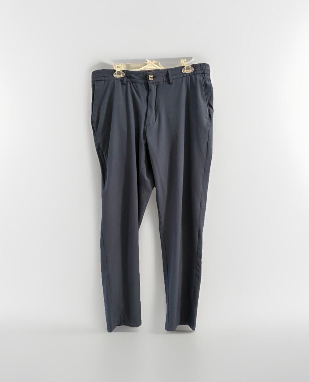 Robert Graham The Perfect Fit Catamaran Motion Chino Pants Navy Sz 36x31 *Read
